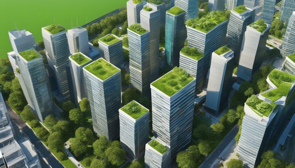 Economic benefits of green roofs in urban areas