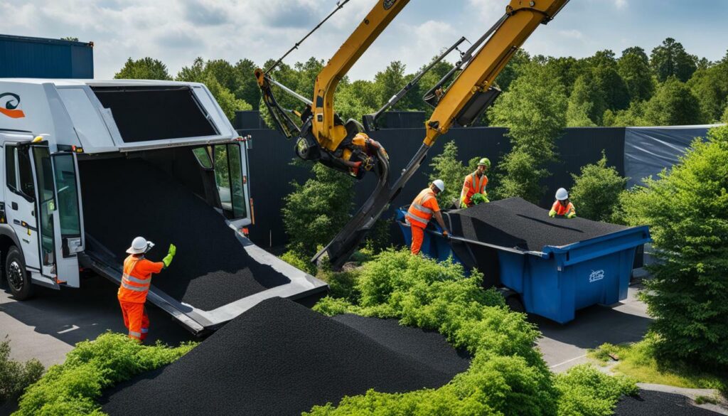 Recycling EPDM Rubber Roofing