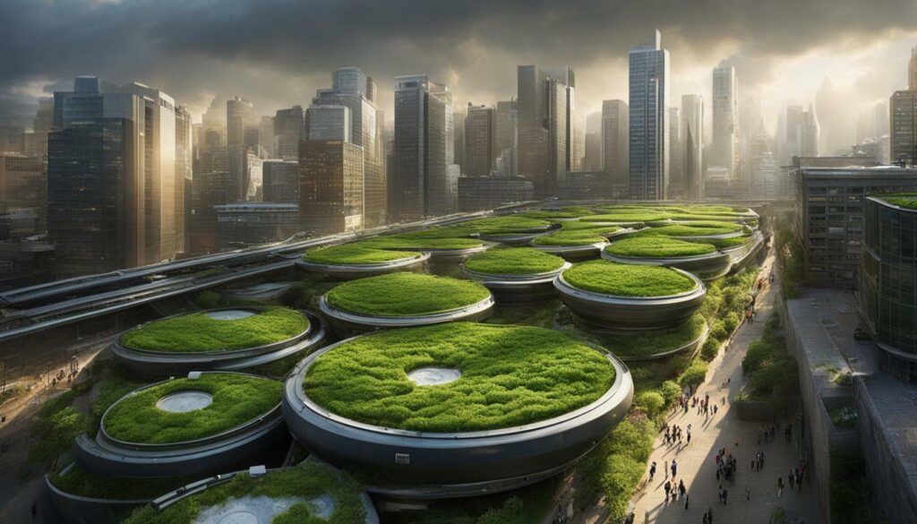 Urban stormwater management with green roofs