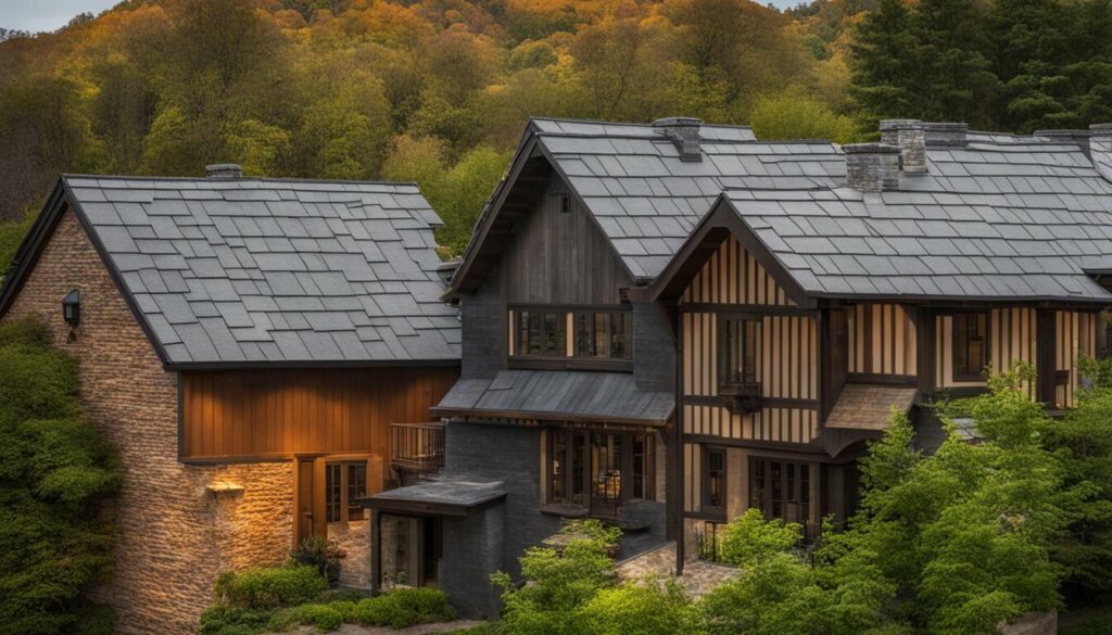 reclaimed slate or clay roofs