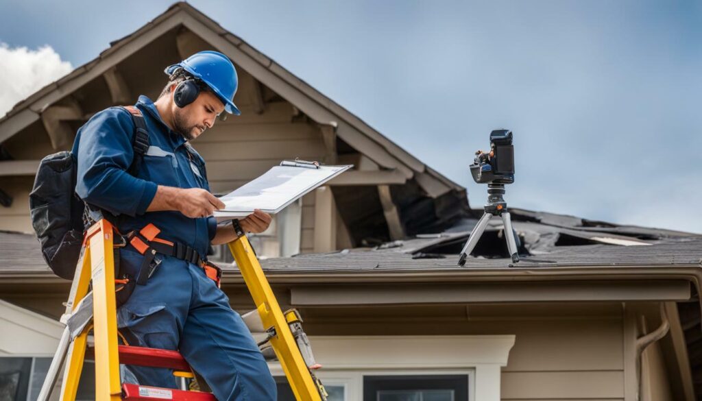 roof damage insurance claims