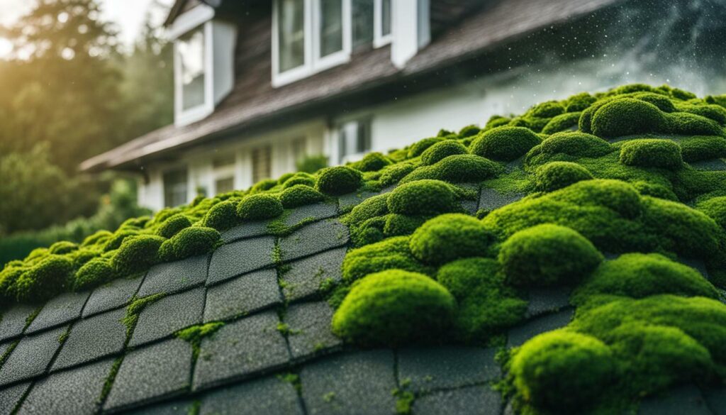 roof maintenance against moss