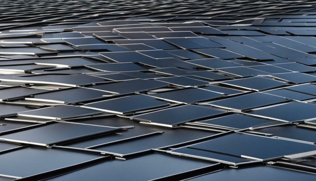 solar-powered roofing materials