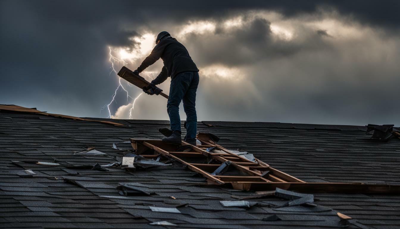 DIY roof repair risks