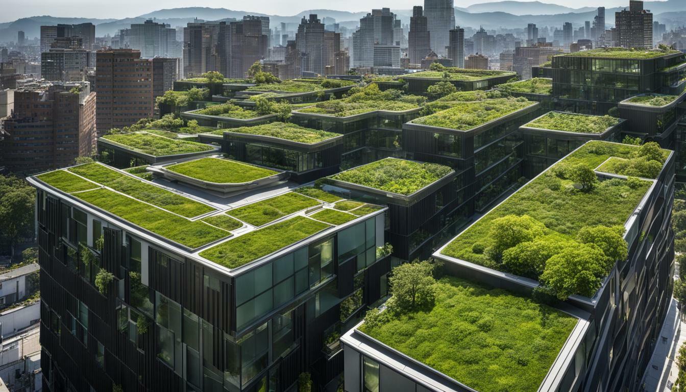 Green roof benefits for urban areas