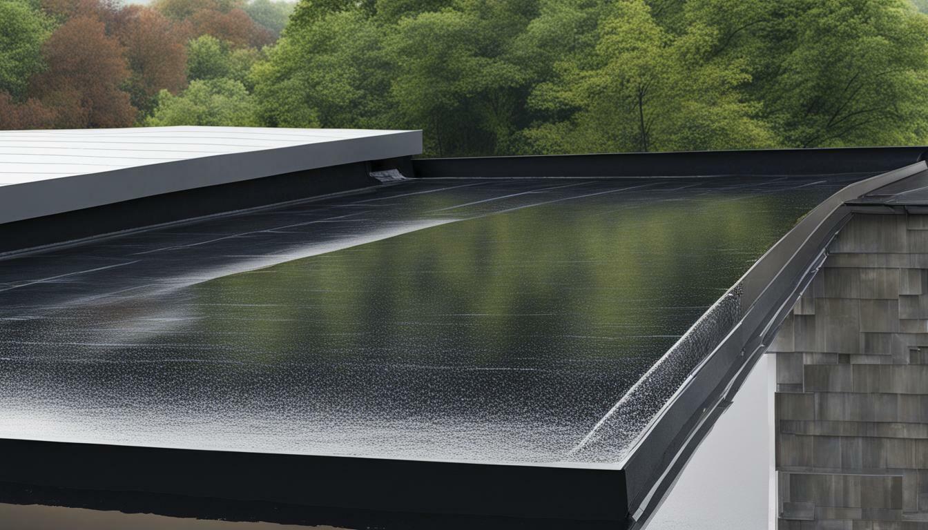 flat roof drainage solutions